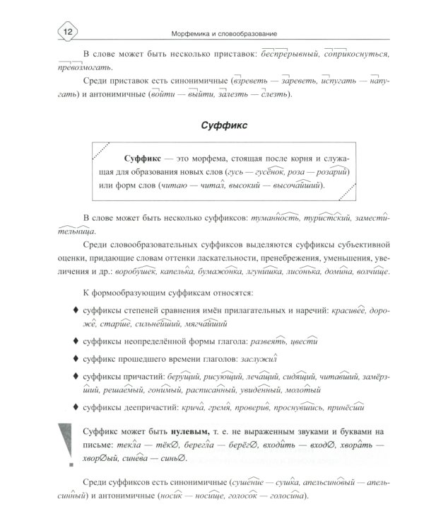Русский язык: Фонетика, словообразование, орфография. Теория и практические задания для подготовки к ЕГЭ с объяснениями и ответами. 8-11 кл