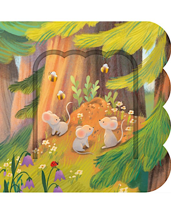 Дополнительное изображение книги «Лес: книжка с окошками»