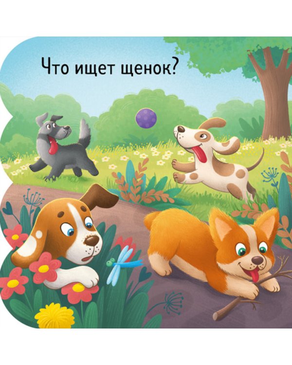 Дополнительное изображение книги «Щенки: книжка с окошками»