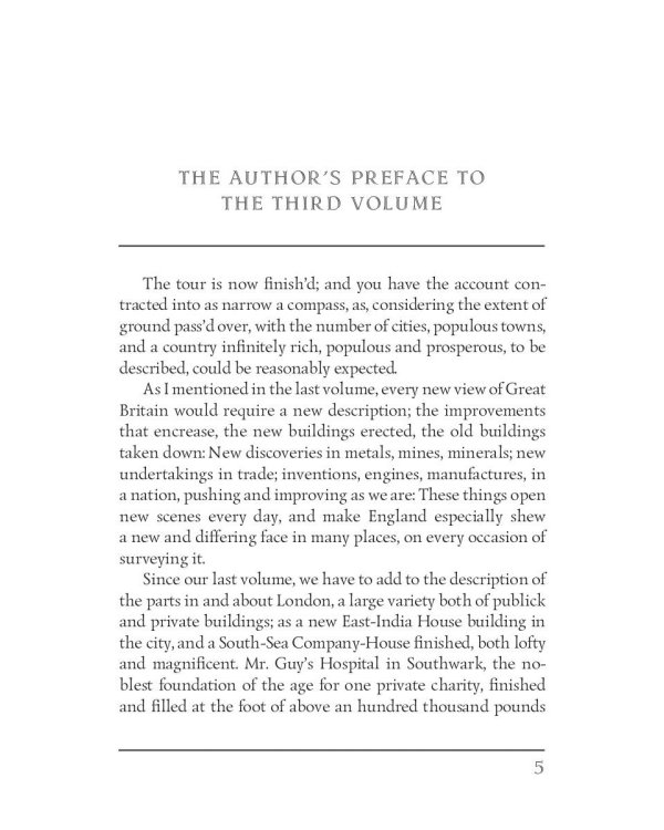 A Tour Through the Whole Island of Great Britain III = Тур через Великобританю 3. Т. 8: на англ.яз