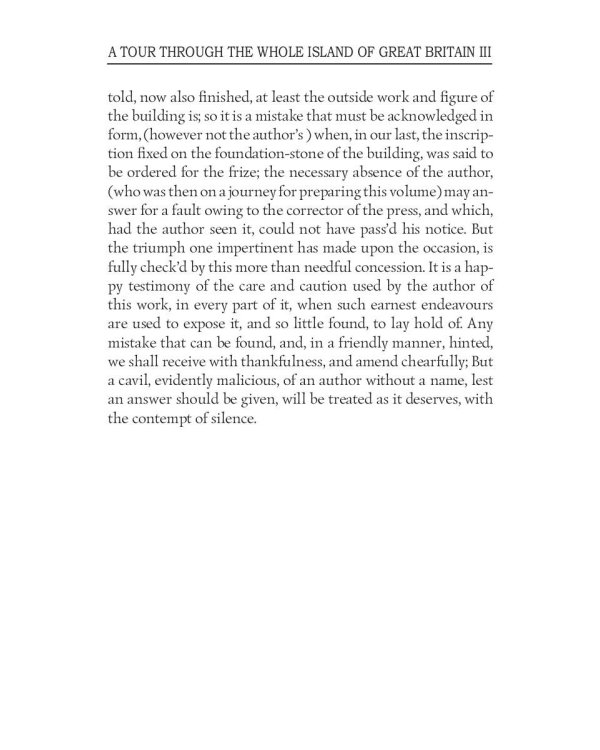 A Tour Through the Whole Island of Great Britain III = Тур через Великобританю 3. Т. 8: на англ.яз