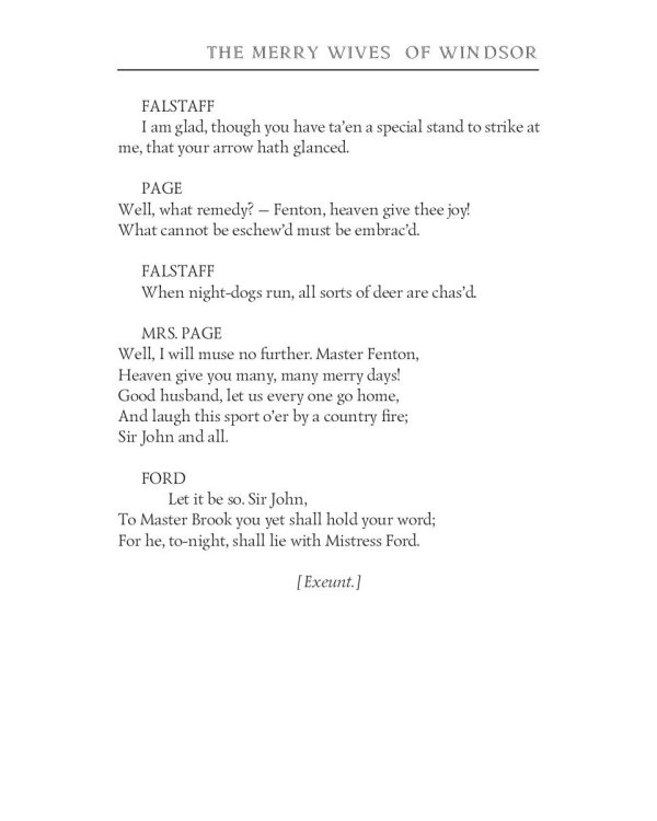 The Merry Wives of Windsor