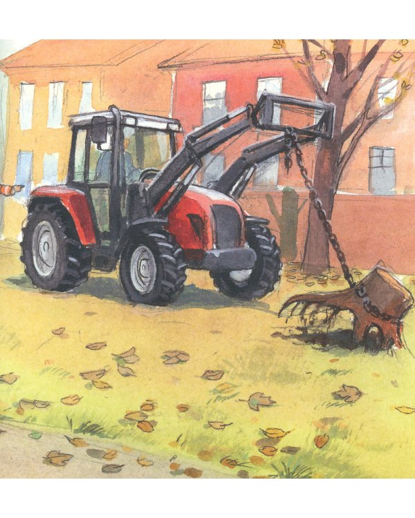 Саша и трактор: книжка-картинка