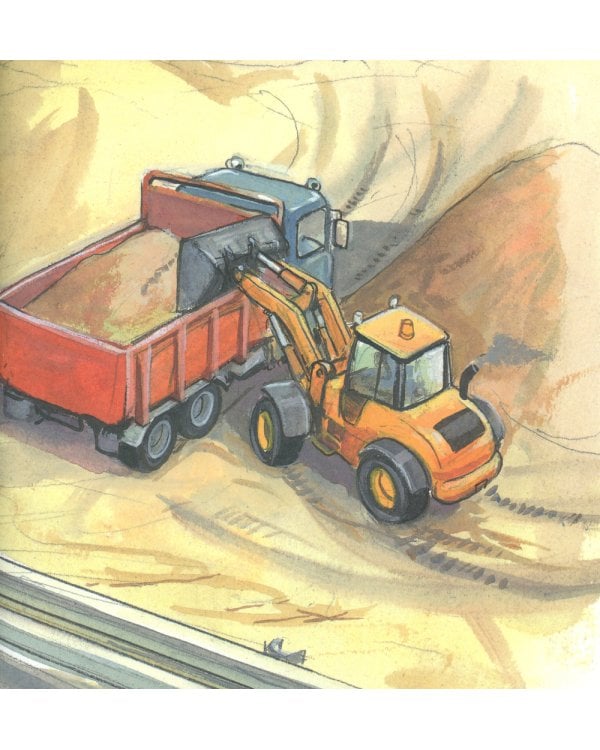 Саша и трактор: книжка-картинка