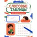 Дополнительное изображение книги «Слоговые таблицы для дошкольников»