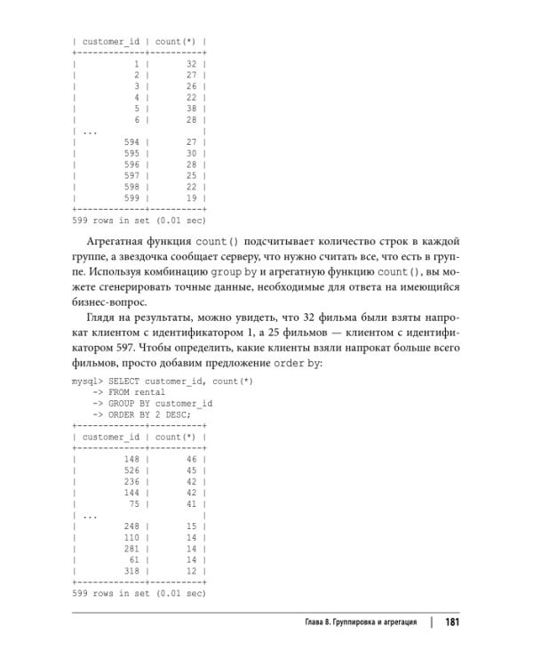Дополнительное изображение книги «Изучаем SQL. Генерация, выборка и обработка данных»
