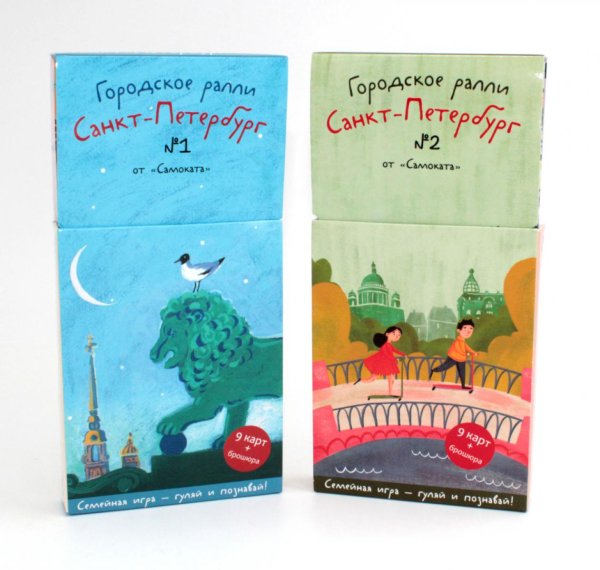 Городское ралли Городское ралли. Санкт-Петербург № 1 и № 2 (комплект из 2-х игр)