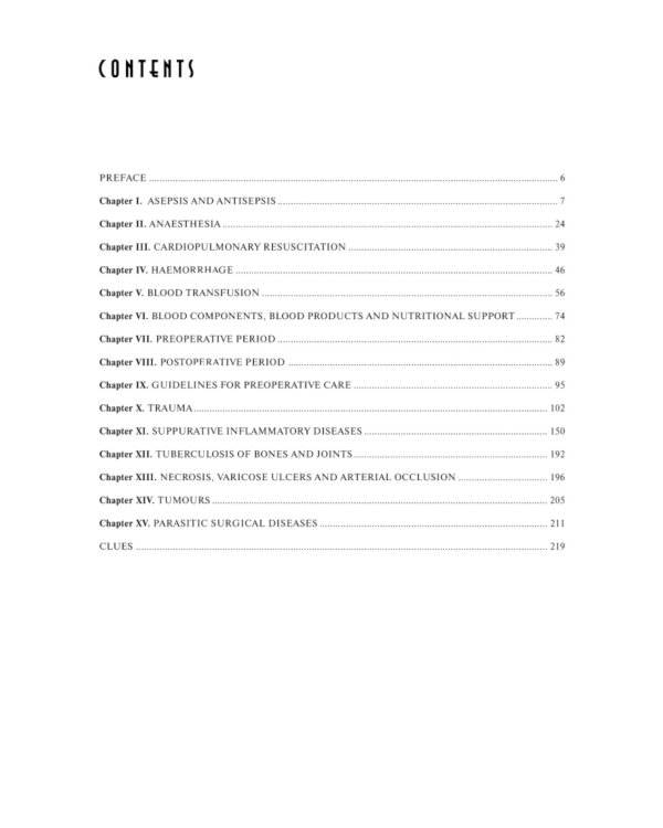 General surgery. The manual: tutorial = Руководство к практическим занятиям по общей хирургии (на английском языке)