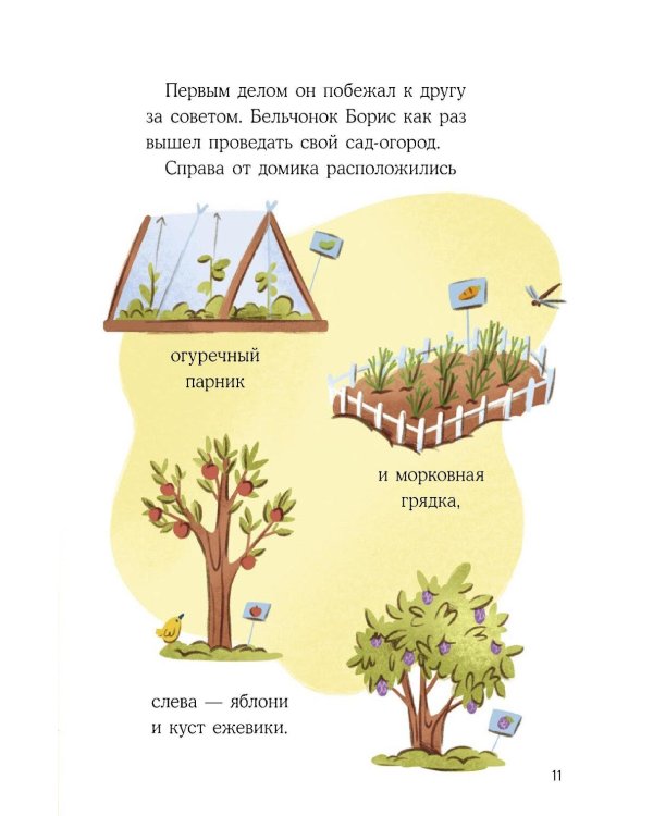 Бельчонок Борис. Маленькое семечко