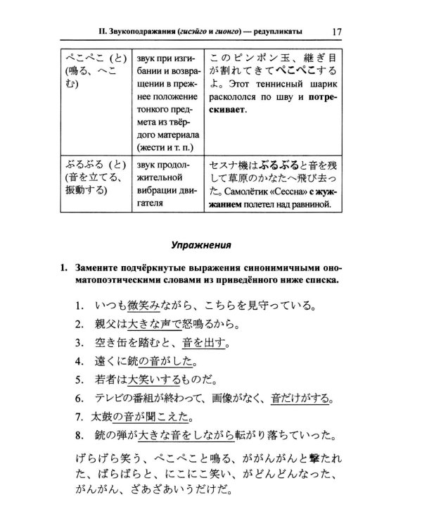 Ономатопоэтические слова японского языка. Учебное пособие для продолжающих. 2-е изд., испр.и доп