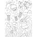 Пушистые друзья: книжка-раскраска