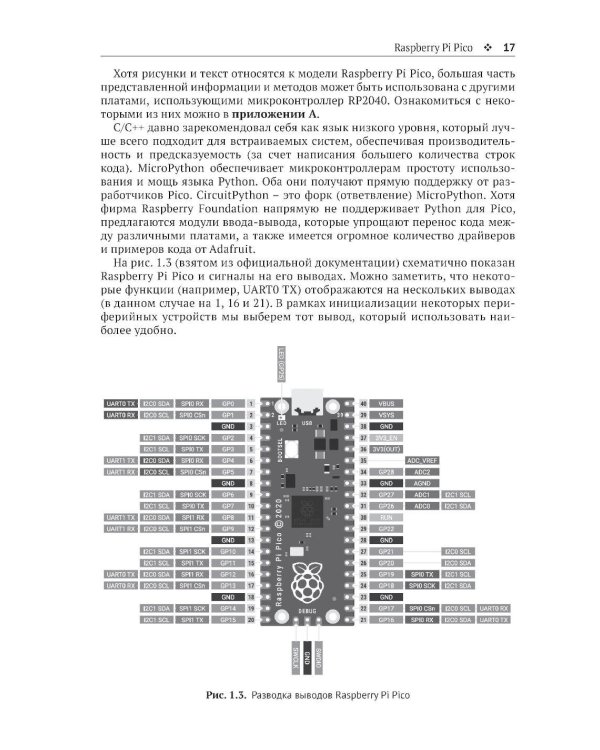 Raspberry Pi Pico: работа с датчиками