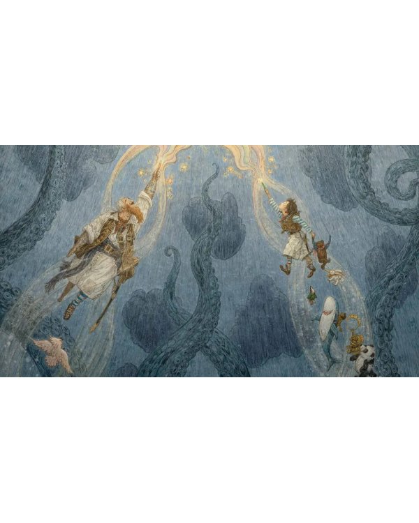 Про дождь, пиратов и цветные карандаши: стихотворение