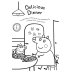 Peppa Pig - Day and Night - Colouring Book