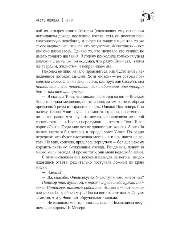Дополнительное изображение книги «Мизери: роман»