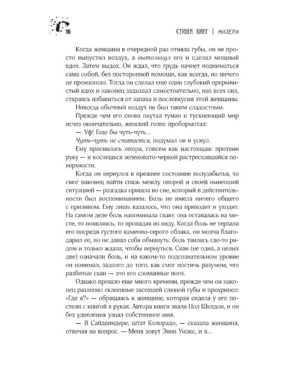 Дополнительное изображение книги «Мизери: роман»