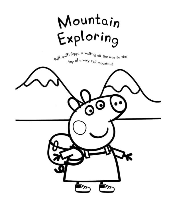 Peppa Pig - Peppa Helps Out - Colouring Book