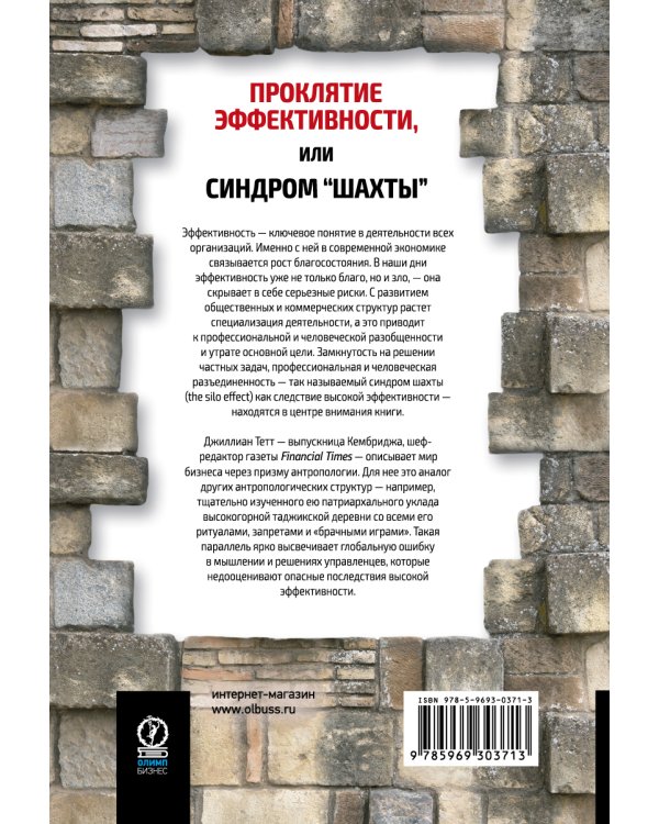 Проклятие эффективности, или Синдром "шахты": Как преодолеть разобщенность в жизни и бизнесе