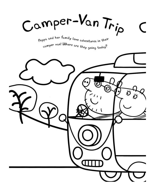 Peppa Pig - Peppa Helps Out - Colouring Book