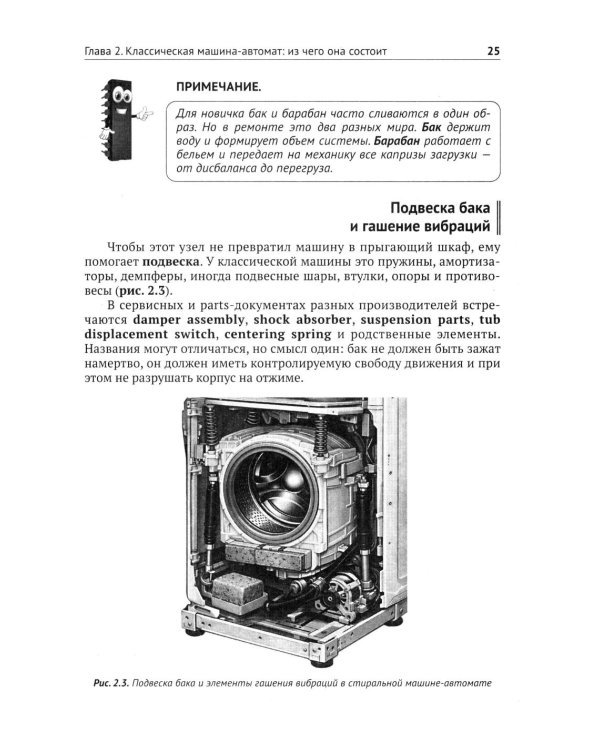 Дополнительное изображение книги «Ремонт стиральных машин с QR-ссылками на онлайн-ресурсы. Просто о сложном»