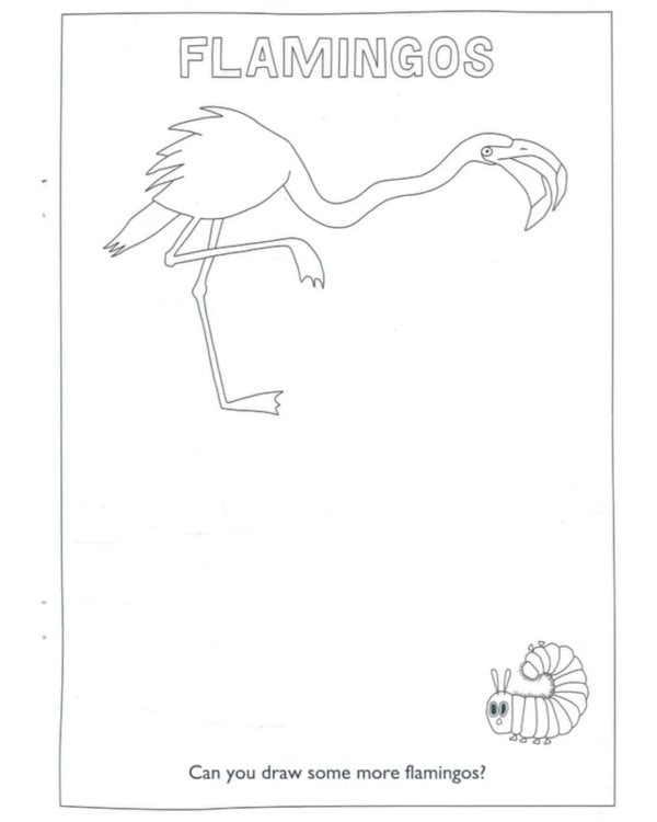 The Very Hungry Caterpillar's Animals Colouring Book