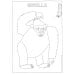 The Very Hungry Caterpillar's Animals Colouring Book