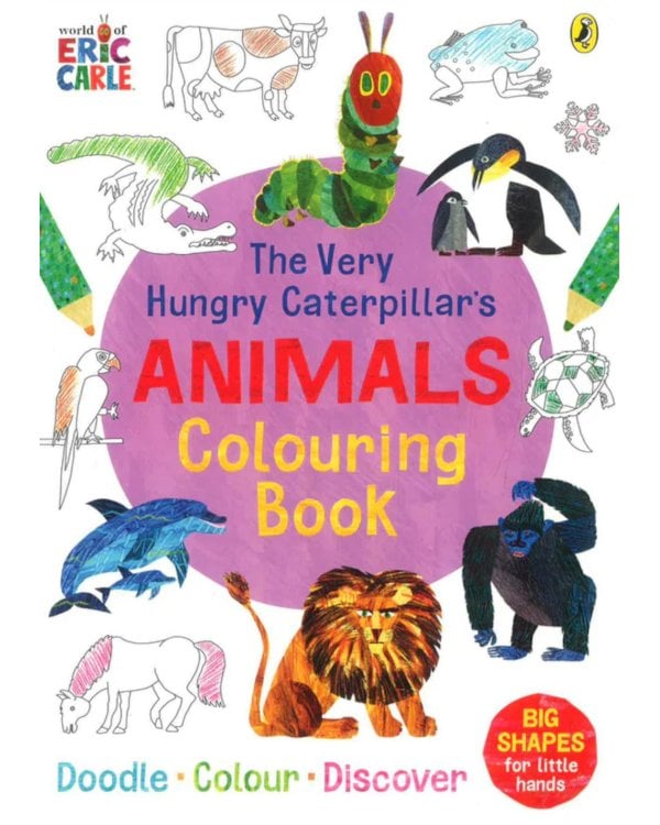 The Very Hungry Caterpillar's Animals Colouring Book
