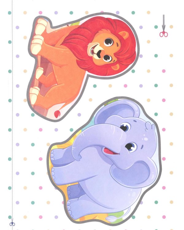 Вырезаем животных из бумаги