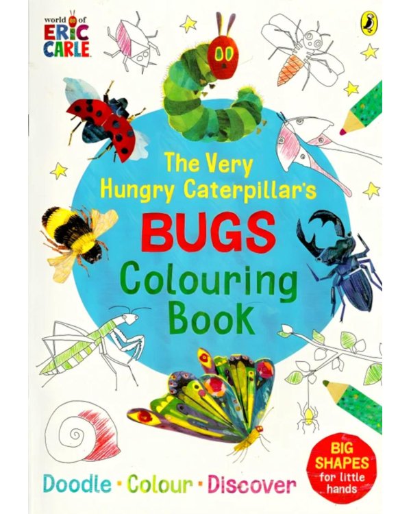 The Very Hungry Caterpillar's Bugs Colouring Book