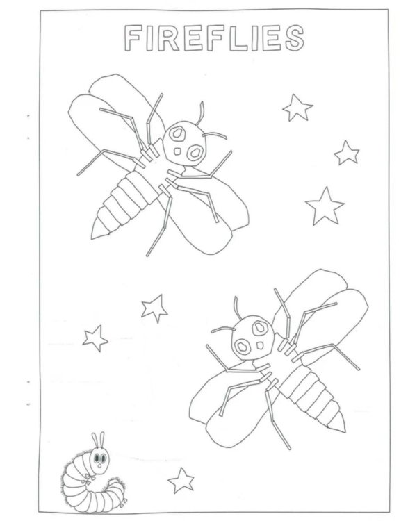 The Very Hungry Caterpillar's Bugs Colouring Book