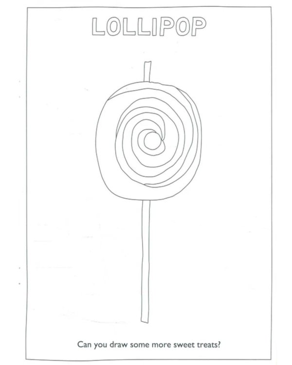 The Very Hungry Caterpillar's Food Colouring Book