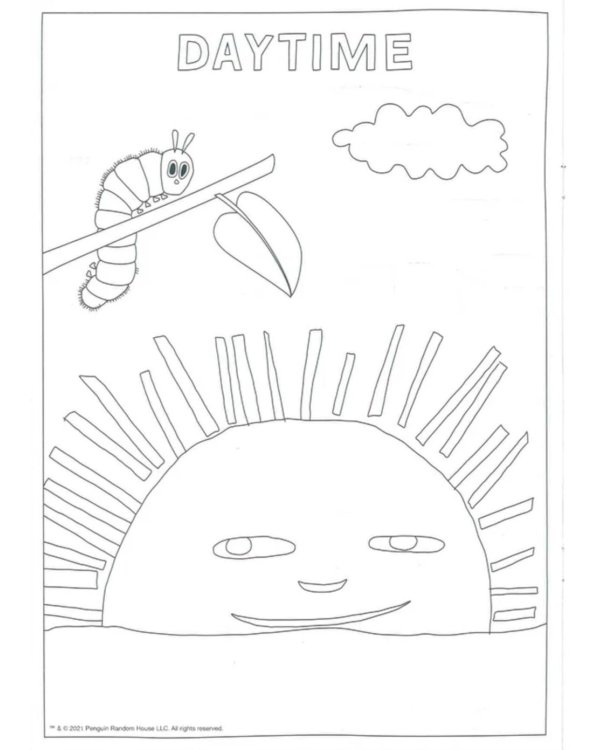 The Very Hungry Caterpillar's Nature Colouring Book