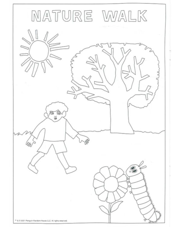 The Very Hungry Caterpillar's Nature Colouring Book