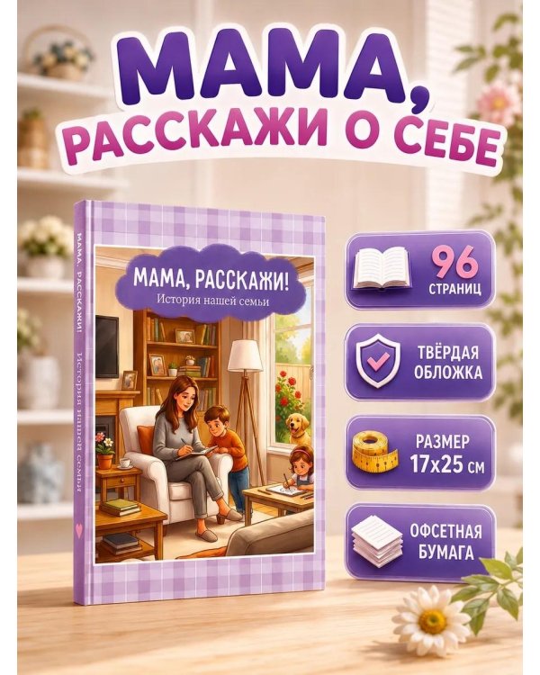 Дополнительное изображение книги «Мама, расскажи. История нашей семьи»