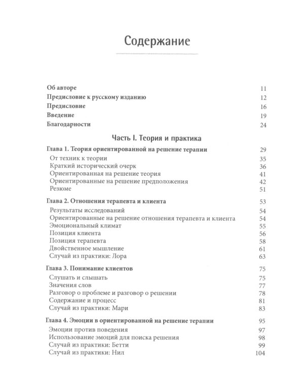 Ориентированная на решение терапия за пределами техник: работа с эмоциями и терапевтические отношения