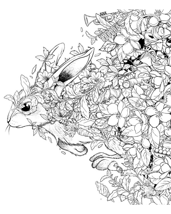 Живое. Раскраски за гранью воображения