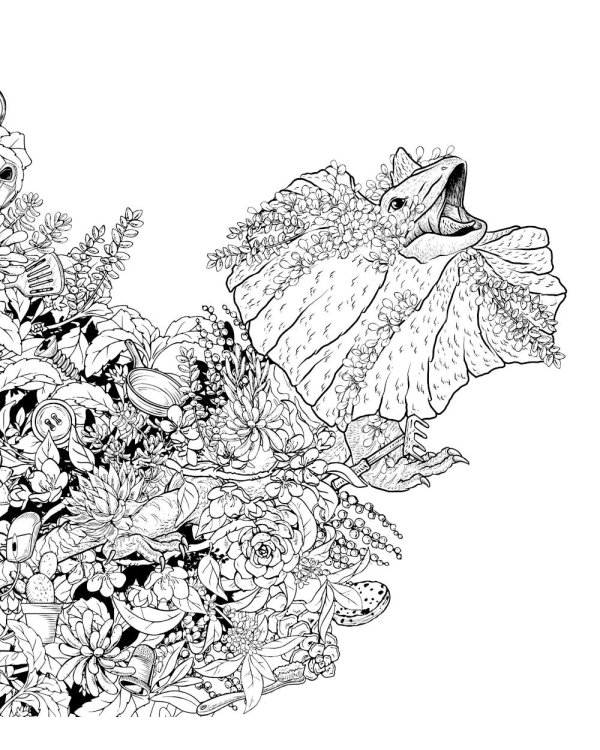 Живое. Раскраски за гранью воображения