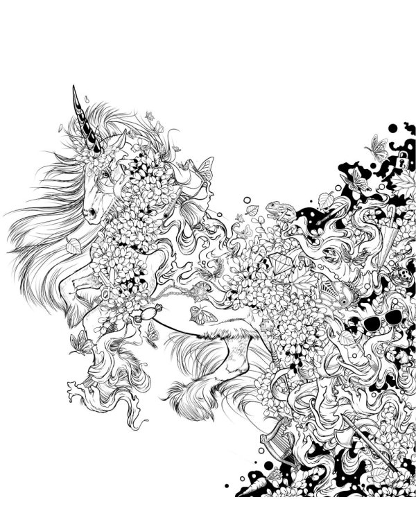 Живое. Раскраски за гранью воображения