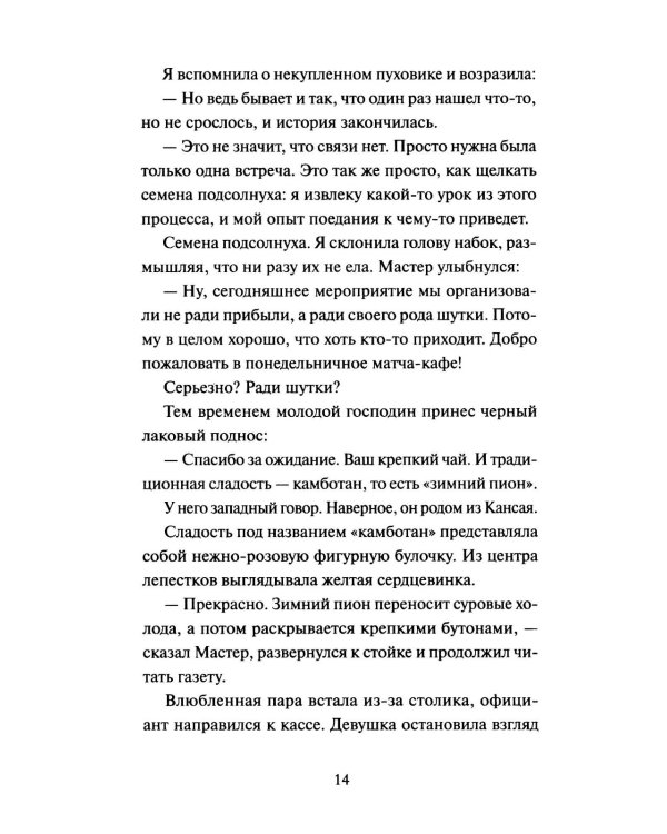 Дополнительное изображение книги «Понедельник в матча-кафе»