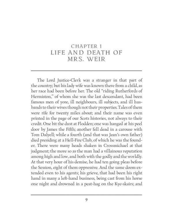 Weir of Hermiston = Уир Гермистон: на англ.яз