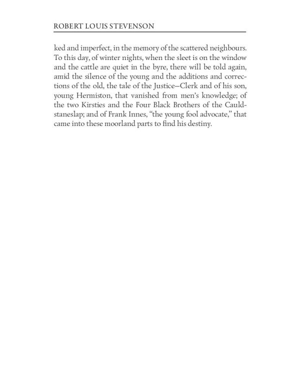 Weir of Hermiston = Уир Гермистон: на англ.яз