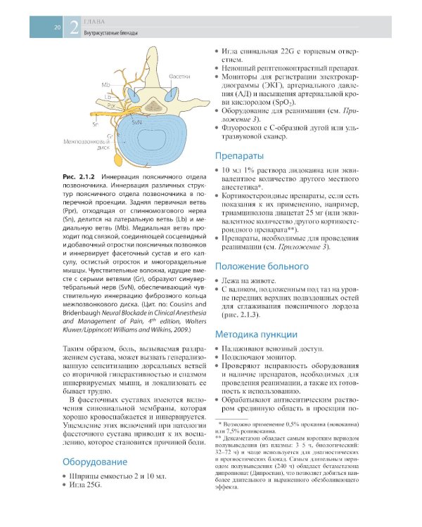 Атлас по инъекционным методам лечения боли. 2-е изд
