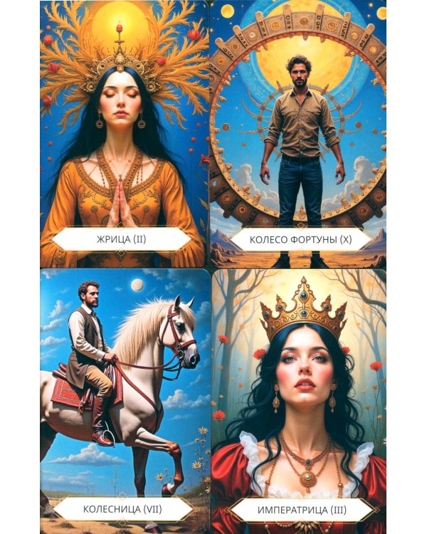 Таро Свободного духа. Free Spirit Tarot. Светлые карты (78 карт + инструкция)