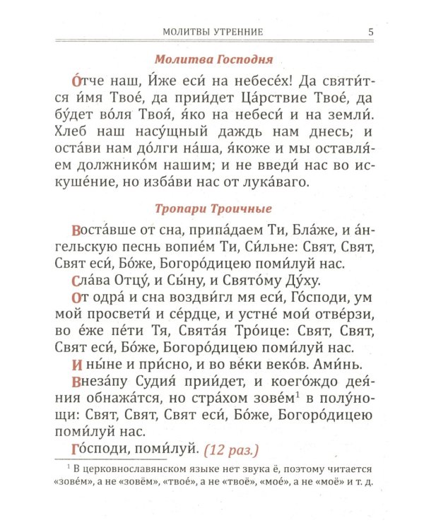 Молитвослов на всякую потребу Молитву пролию ко Господу