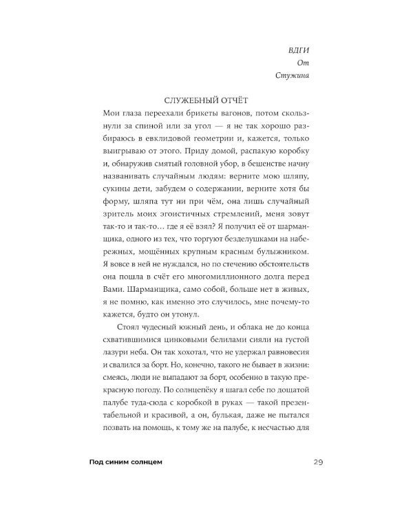 Под синим солнцем: роман