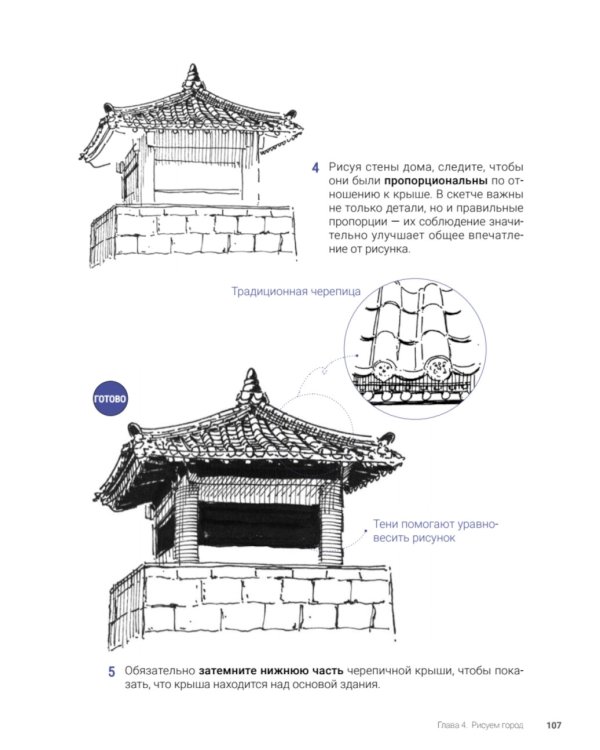 Urban Sketch. Учимся рисовать простые скетчи города и людей