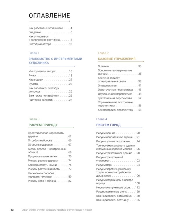 Urban Sketch. Учимся рисовать простые скетчи города и людей