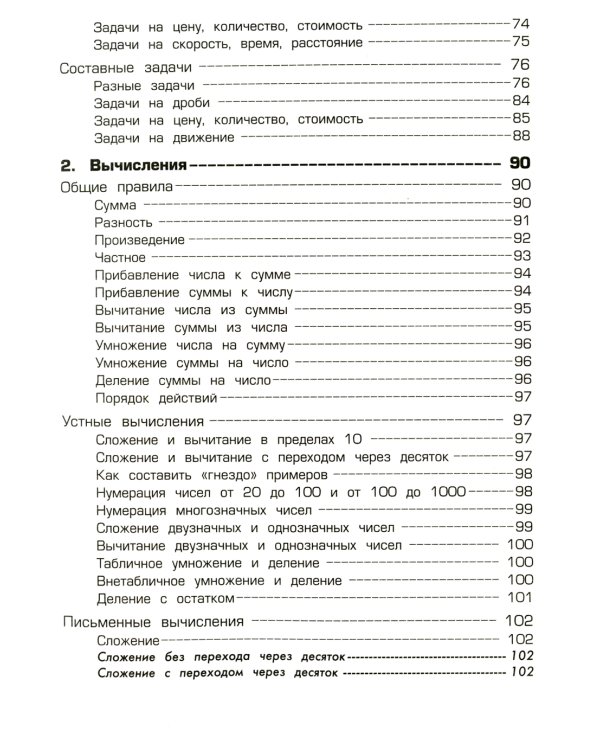 Справочник для начальных классов - Памятки  (перевертыш) 54-е изд., стер