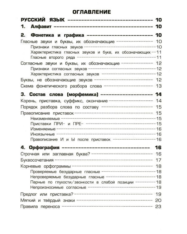 Справочник для начальных классов - Памятки  (перевертыш) 54-е изд., стер