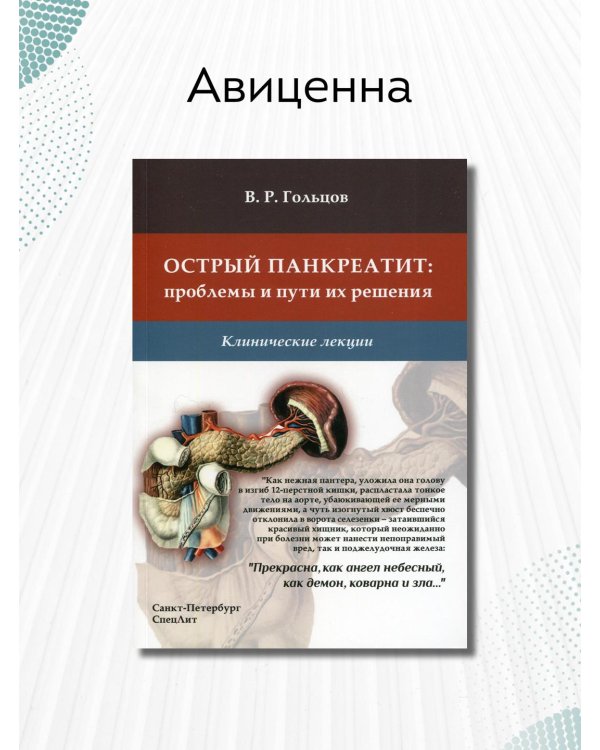 Острый панкреатит. Проблемы и пути их решения. Клинические лекции